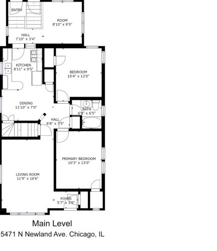 5471 Newland Ave, Chicago IL 60707-4410 exterior