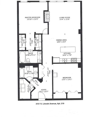 3151 Lincoln Ave, Chicago IL  60657-3111 exterior