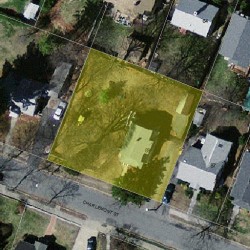 89 Charlemont St, Newton MA  02461-1909 aerial view