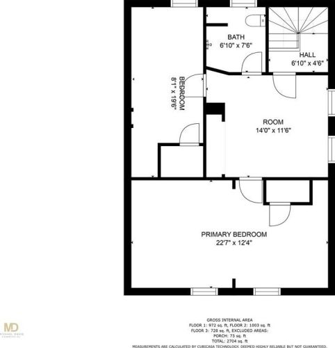 22 Oakland Ave, Providence RI  02919-4307 exterior