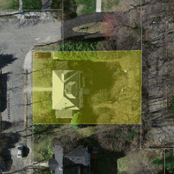 4 Applegarth St, Newton MA  02459-1111 aerial view