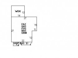 101 Hawthorne Ave, Newton MA  02466-3015 floor plan