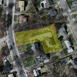 222 Winchester St, Newton MA 02461-2034 aerial view