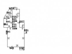 19 Davis St, Newton MA 02465-2442 floor plan