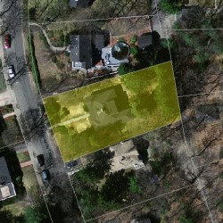 132 Beaumont Ave, Newton MA 02460-2330 aerial view