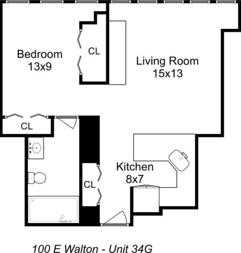 100 Walton St, Chicago IL 60611-1448 exterior