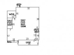 60 Grove St, Newton MA 02466-2317 floor plan