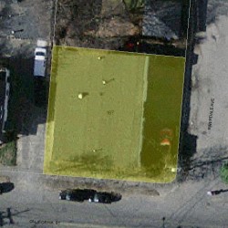 167 California St, Newton MA 02458-1006 aerial view