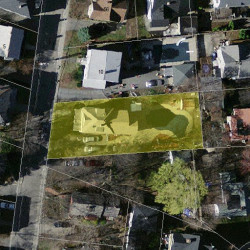 14 Emerson St, Newton MA 02458-1605 aerial view