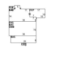 227 Cherry St, Newton MA 02465-1606 floor plan