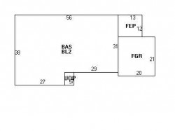 42 Oak Hill St, Newton MA  02459-3431 floor plan