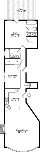 1652 Claremont Ave, Chicago IL  60647-5313 exterior