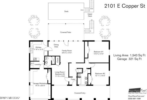 2101 Copper St, Tucson AZ  85719-3213 exterior