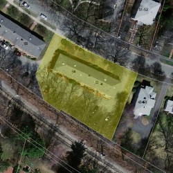 54 Wyman St, Newton MA 02468-1513 aerial view