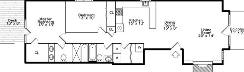 1318 Cleveland Ave, Chicago IL  60610-1718 exterior