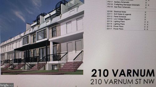 210 Varnum St, Washington DC  20011-7417 exterior