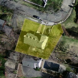 39 Green Park, Newton MA 02458-2605 aerial view