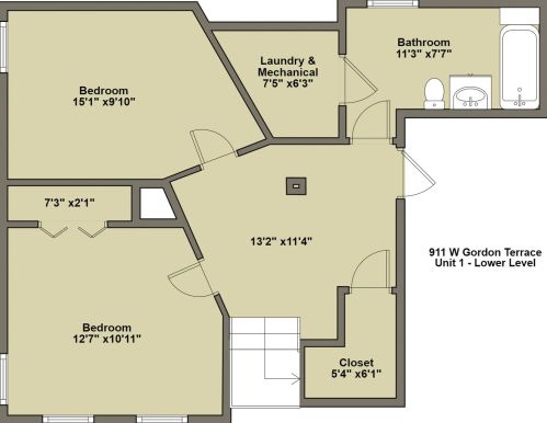 911 Gordon Ter, Chicago IL 60613-2106 exterior