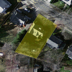 135 Clark St, Newton MA 02459-2426 aerial view