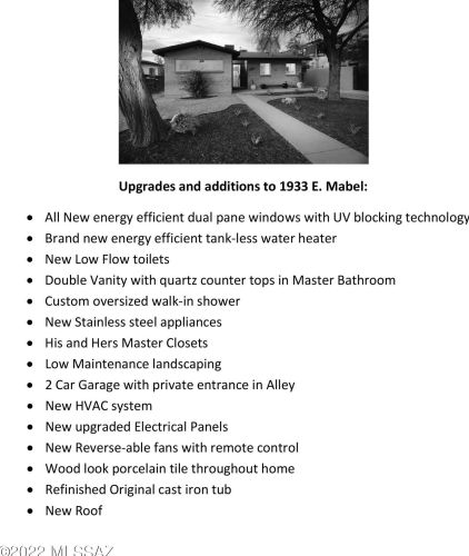 1933 Mabel St, Tucson AZ  85719-4342 exterior