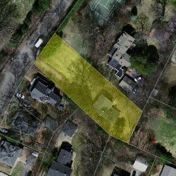 286 Central St, Newton MA 02466-2203 aerial view