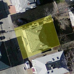 32 Channing St, Newton MA 02458-1606 aerial view