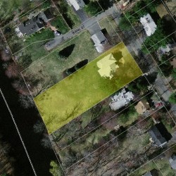 41 Bernard St, Newton MA 02461-1935 aerial view