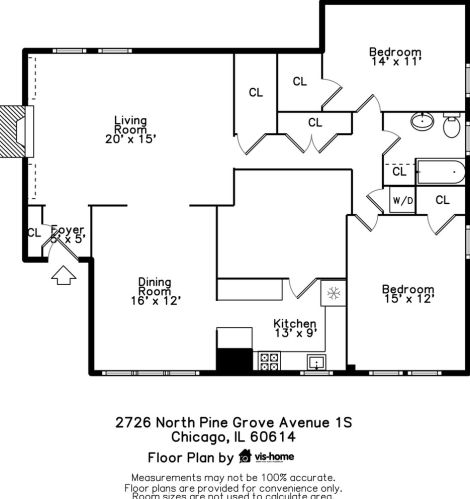 2726 Pine Grove Ave, Chicago IL 60614-6110 exterior