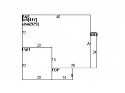 45 Fox Hill Rd, Newton MA  02459-3026 floor plan