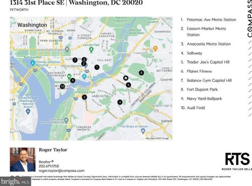1314 31st Pl, Washington DC  20020-3635 exterior