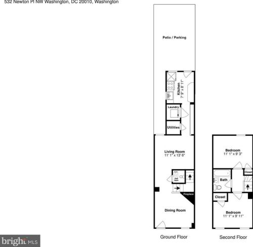 532 Newton Pl, Washington DC  20010-1710 exterior