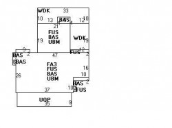 20 Dexter Rd, Newton MA 02460-2318 floor plan