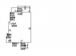 150 Harvard St, Newton MA  02460-2204 floor plan
