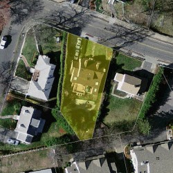 90 Jackson St, Newton MA  02459-2512 aerial view