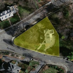 151 Franklin St, Newton MA 02458-2411 aerial view