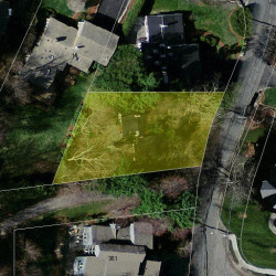 351 Dudley Rd, Newton MA 02459-2832 aerial view