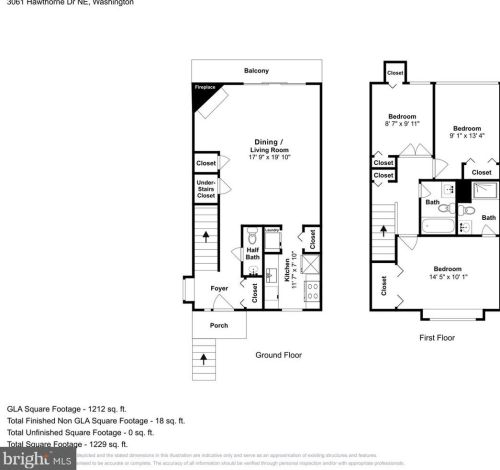 3061 Hawthorne Dr, Washington DC  20017-1002 exterior