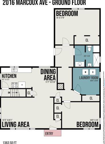 2016 Marcoux Ave, Meskegon MI  49442-2522 exterior