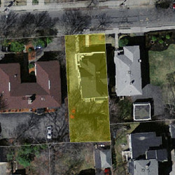 76 Madison Ave, Newton MA 02460-1905 aerial view
