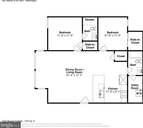 340 Adams St, Washington DC  20002 exterior