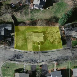132 Hagen Rd, Newton MA 02459-2755 aerial view