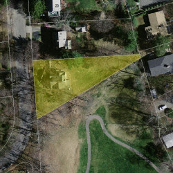 36 Magnolia Ave, Newton MA 02458-2711 aerial view