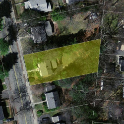 1370 Walnut St, Newton MA 02461-1849 aerial view