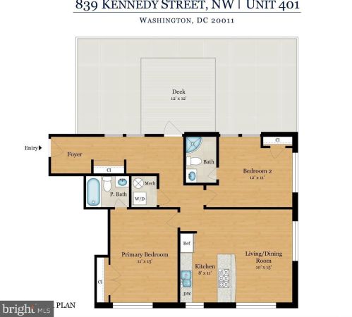 839 Kennedy St, Washington DC  20011-2933 exterior