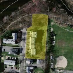 20 Rustic St, Newton MA  02458-1024 aerial view