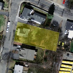 10 Crescent St, Newton MA 02465-2008 aerial view