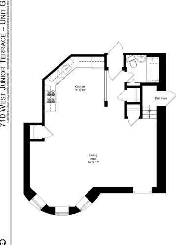 710 Junior Ter, Chicago IL  60613-1567 exterior