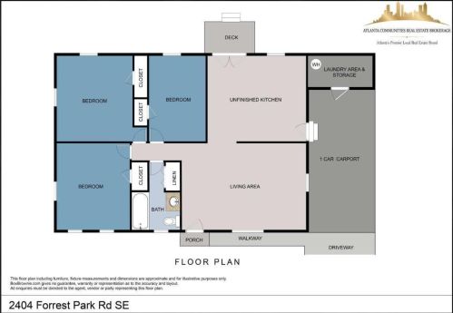 2404 Forrest Park Rd, Atlanta, GA 30315-8637