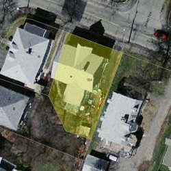 194 Auburn St, Newton MA 02466-2412 aerial view