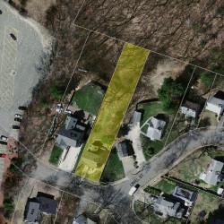 127 Charlemont St, Newton MA  02461-1911 aerial view